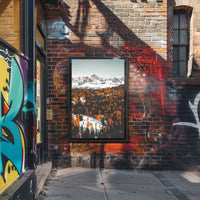 Dolomites Autumn Splendor: Serene Nature National Park Poster