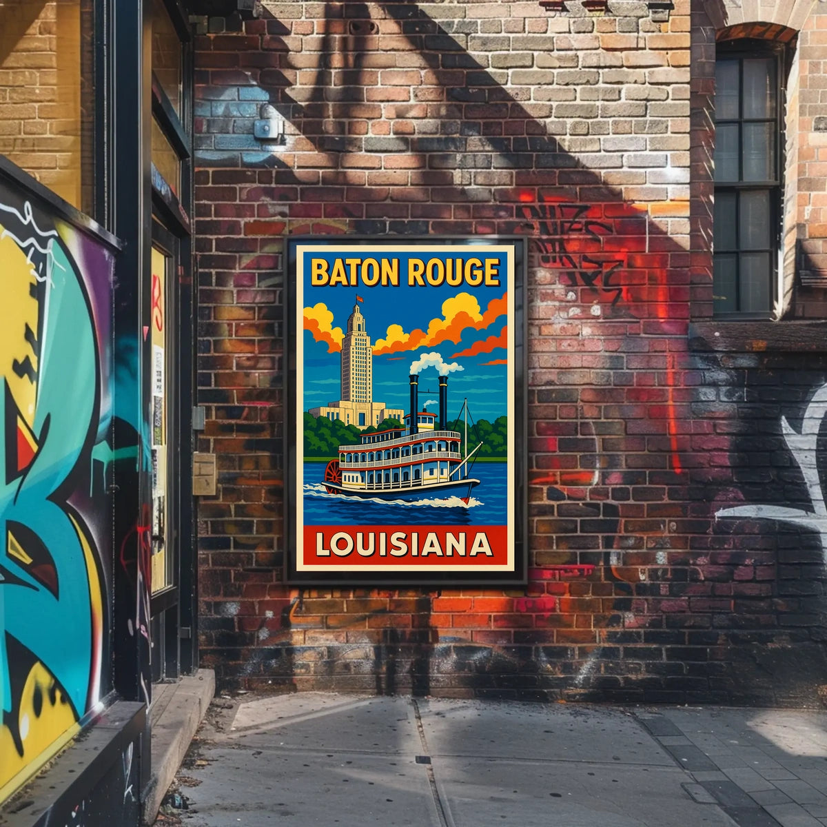 Baton Rouge Louisiana Poster