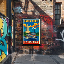 Baton Rouge Louisiana Poster
