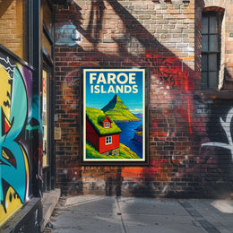 Faroe Islands Scenic Poster