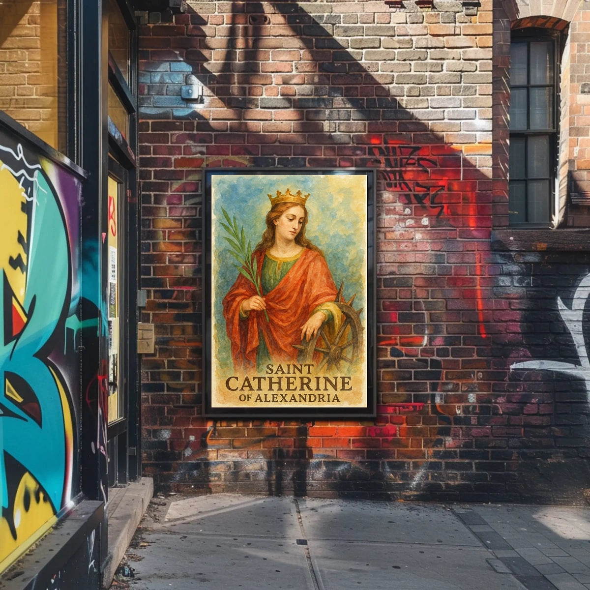 Saint Catherine of Alexandria Poster
