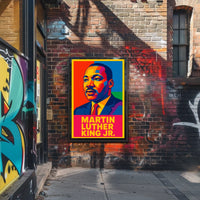 Martin Luther King Jr. Iconic Leader Poster