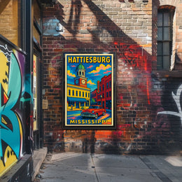 Hattiesburg, Mississippi Poster
