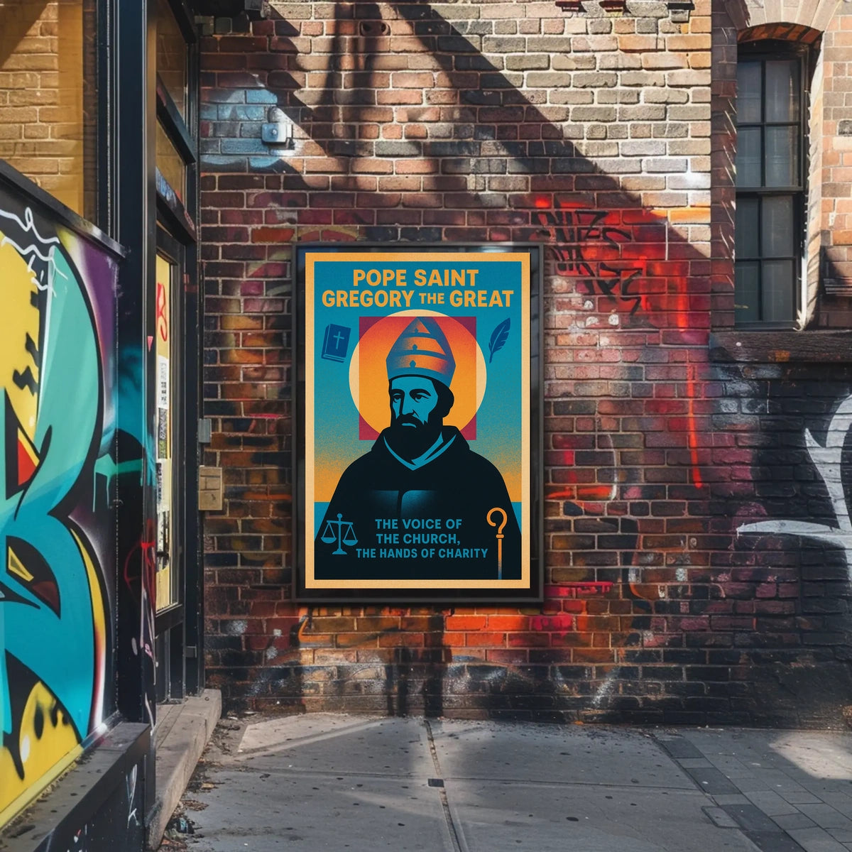 Pope Saint Gregory The Great Poster