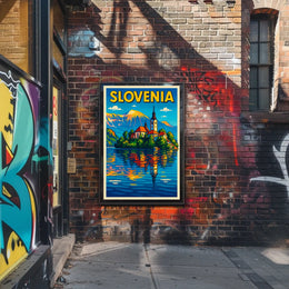 Slovenia Travel Poster
