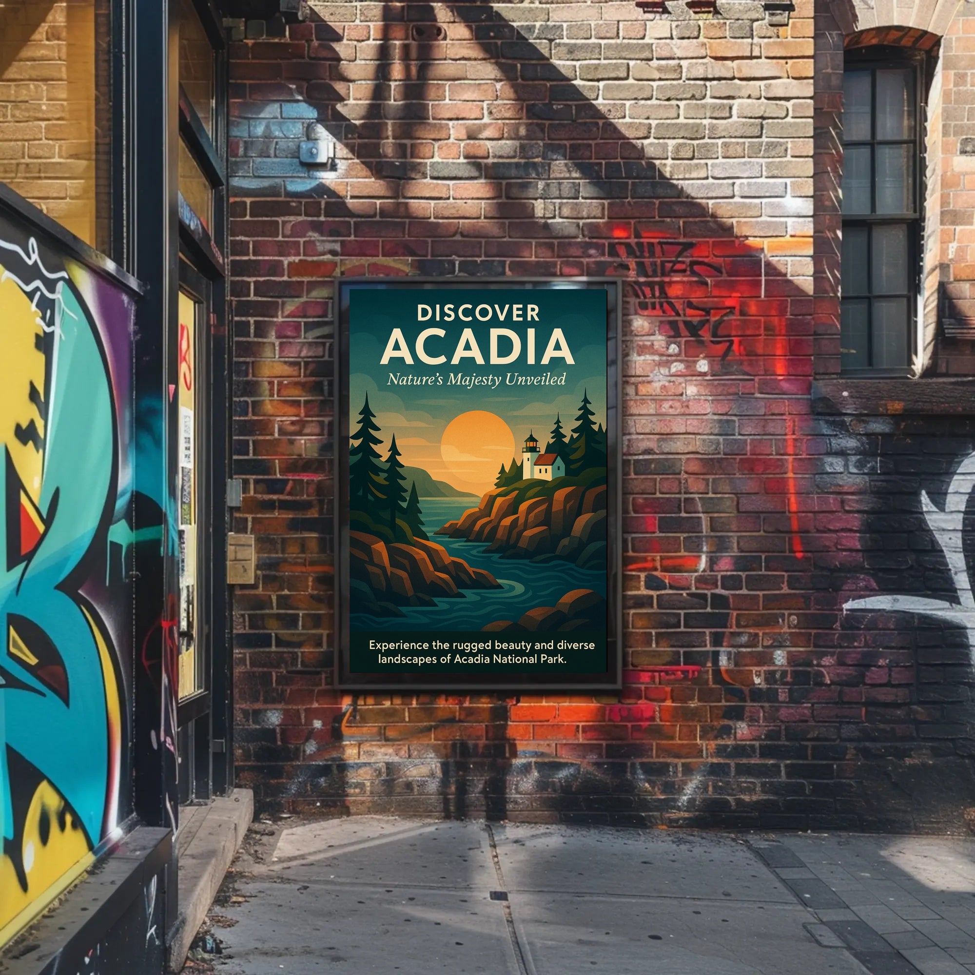 Discover Acadia Poster PosterGoat