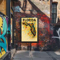 Florida Art Splash Poster