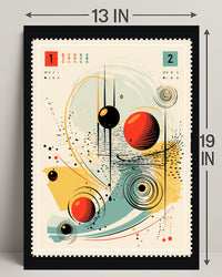 Abstract Cosmic Design Abstract Poster