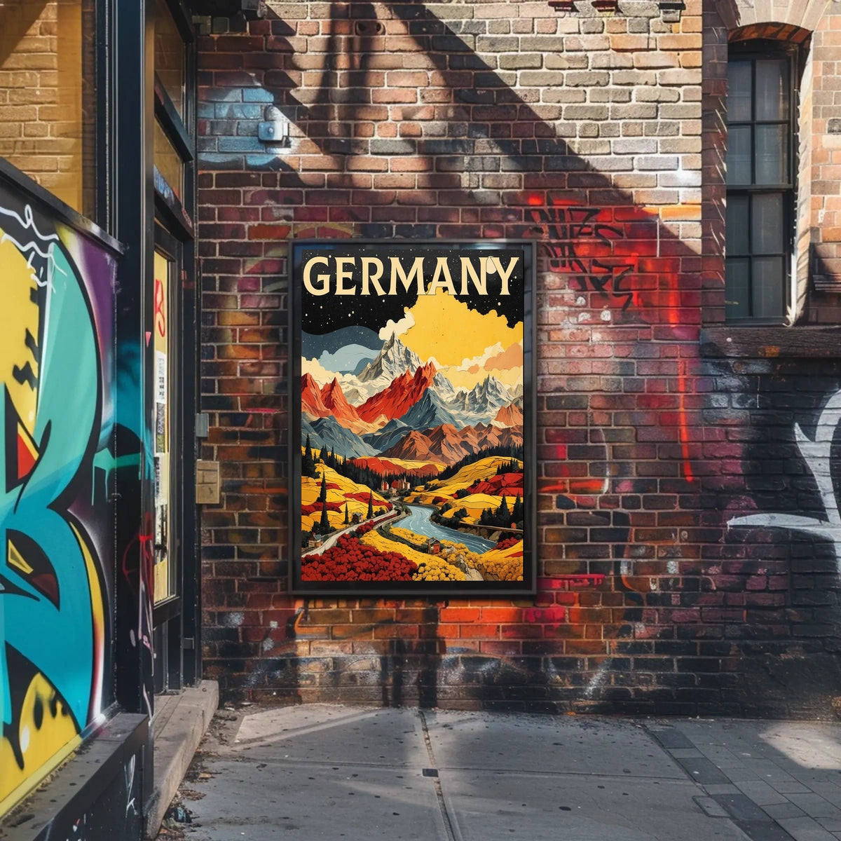 Germany A Scenic Journey Poster