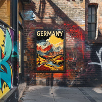 Germany A Scenic Journey Poster