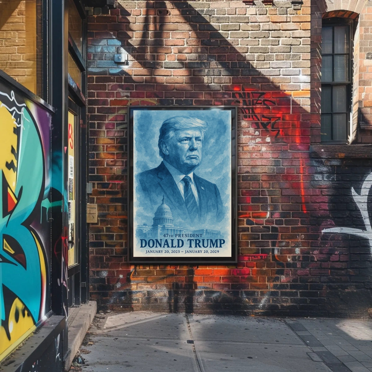 Donald Trump Vision of Valor Poster