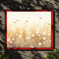 Abstract Floral Harmony Poster