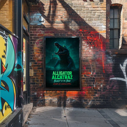 Alligator Alcatraz Beast of the Bay Poster