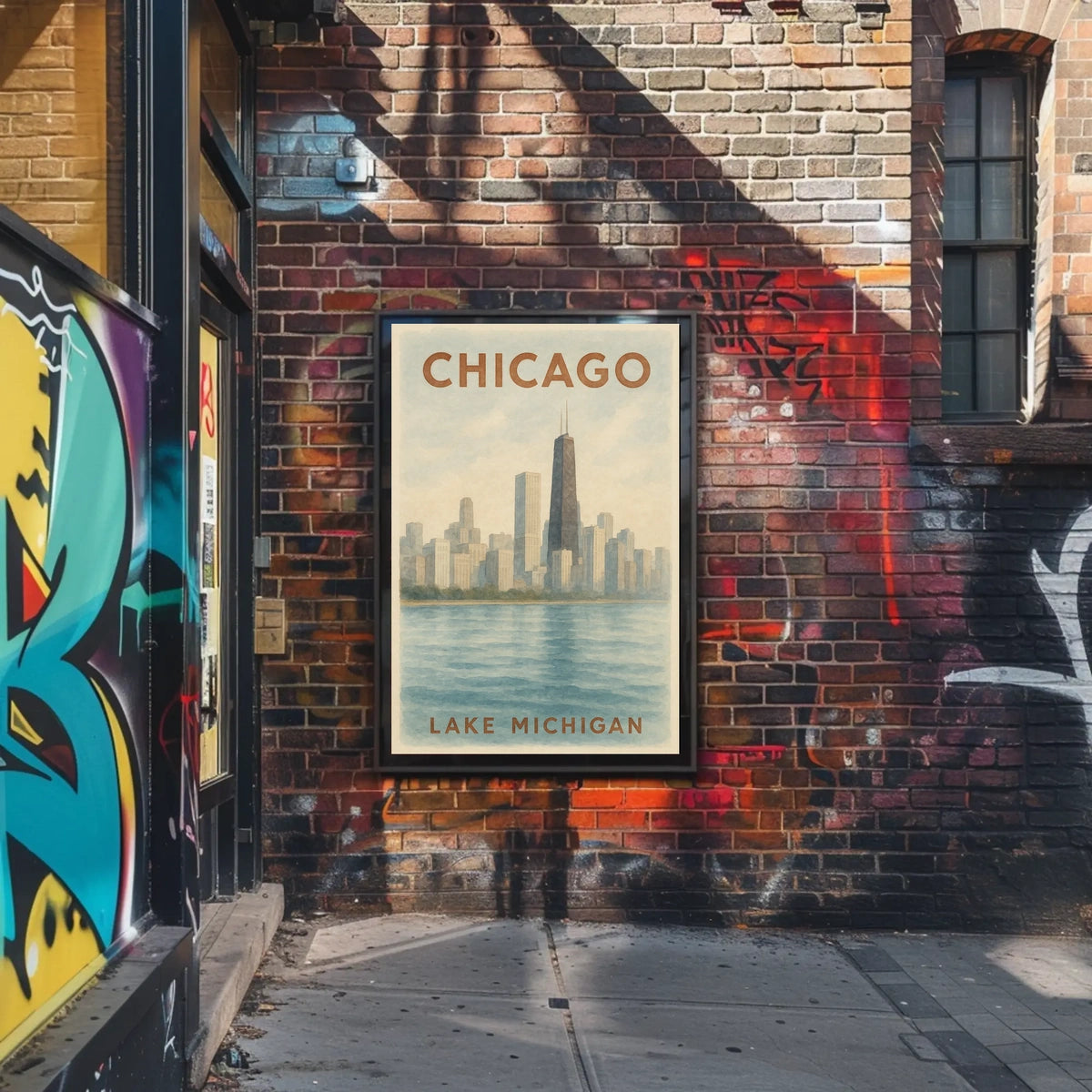 Chicago Skyline Poster