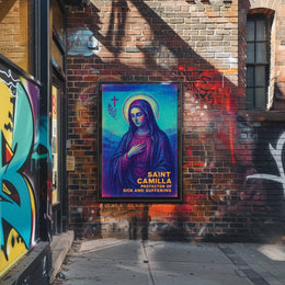 Saint Camilla Protector of the Sick and Suffering Poster