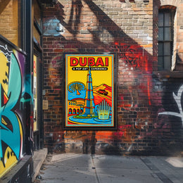 Dubai A Pop Art Experience Poster