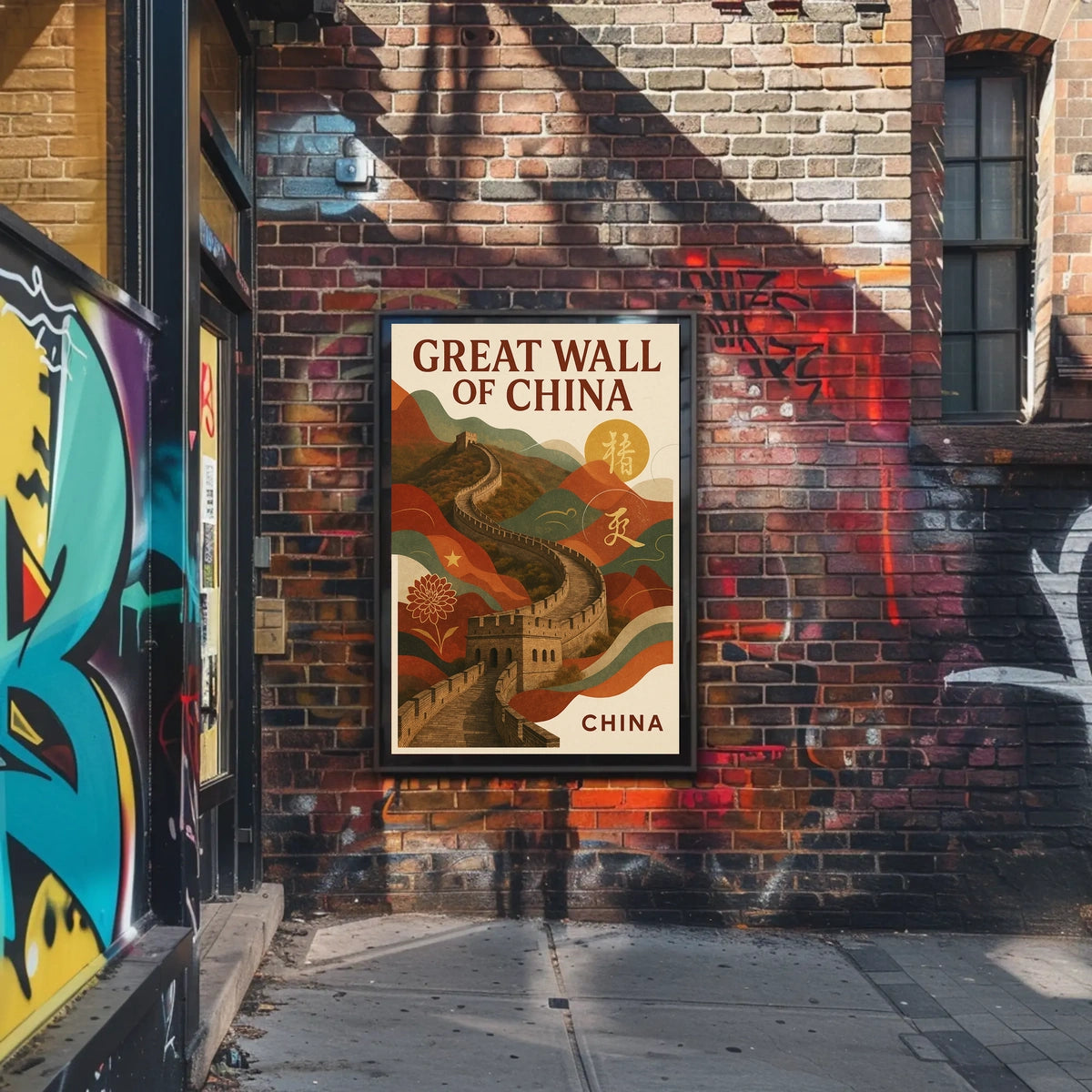 The Great Wall Of China Poster