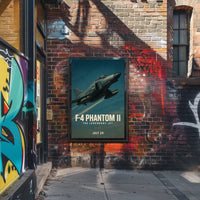 F-4 Phantom Ii The Legendary Jet Poster