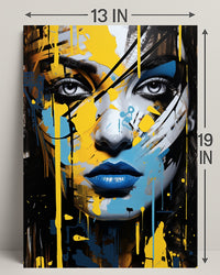 Vibrant Expressions Poster