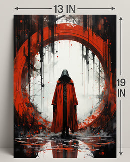 The Enigmatic Figure Poster