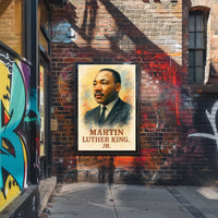 Martin Luther King Jr. Portrait Poster