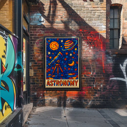 Astronomy Art Poster