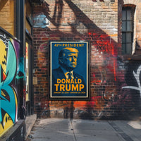 Donald Trump 47th President Poster