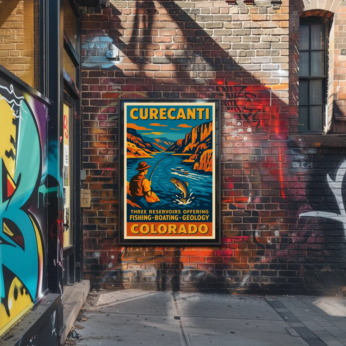 Curecanti Recreation Poster