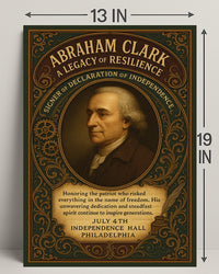Patriotic Founding Father Historical or Presidential Poster