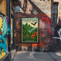 Unspoiled Paradise in the South Pacific Poster