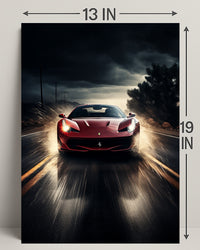 Speed And Power Poster