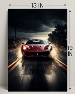 Speed And Power Poster