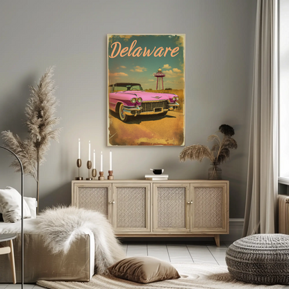 Classic Delaware Drive Poster
