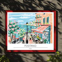 Scenic Positano Poster PosterGoat