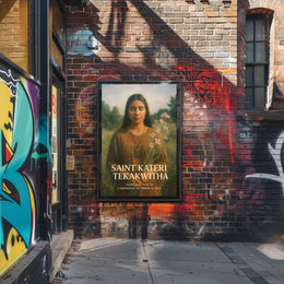 Saint Kateri Tekakwitha Poster