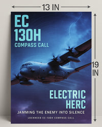 Lockheed EC-130H Compass Call Poster PosterGoat