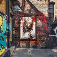 Cybernetic Elegance Poster
