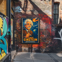 Albert Einstein Theory Of Relativity Poster