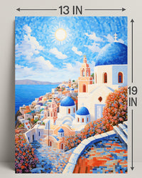Mediterranean Mosaic Poster