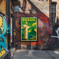 Brazil Travel Poster