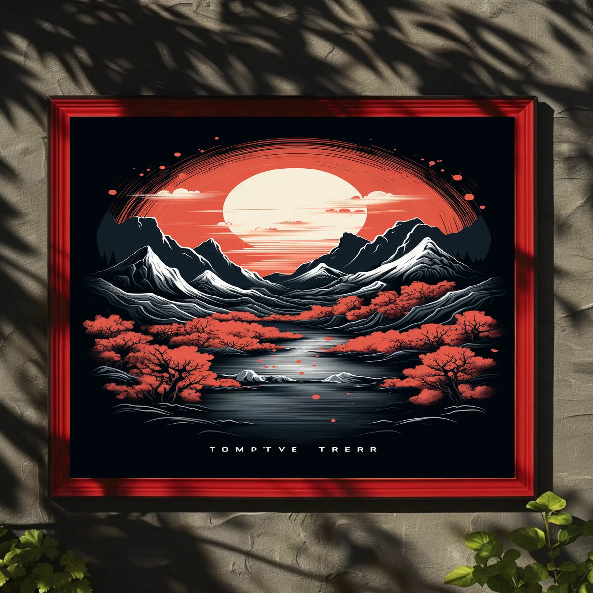 Mystical Landscape Poster