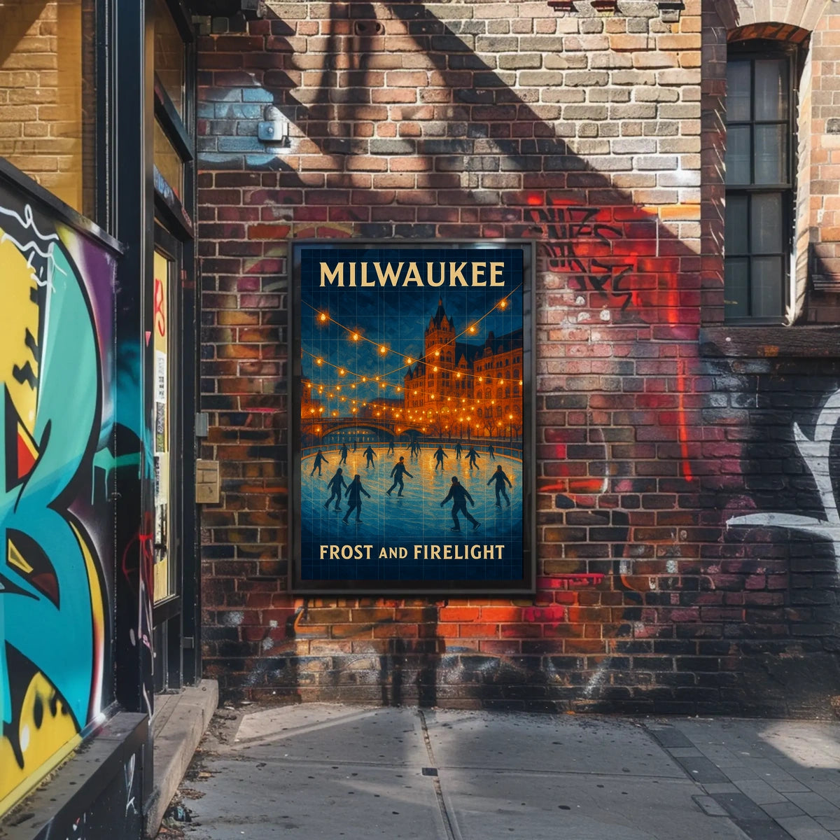 Milwaukee Frost And Firelight Poster