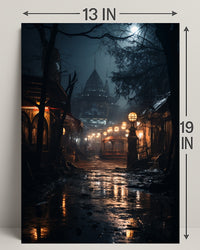 Enchanted Nightscape Poster