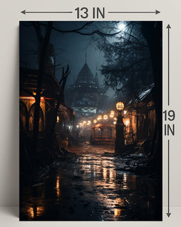 Enchanted Nightscape Poster