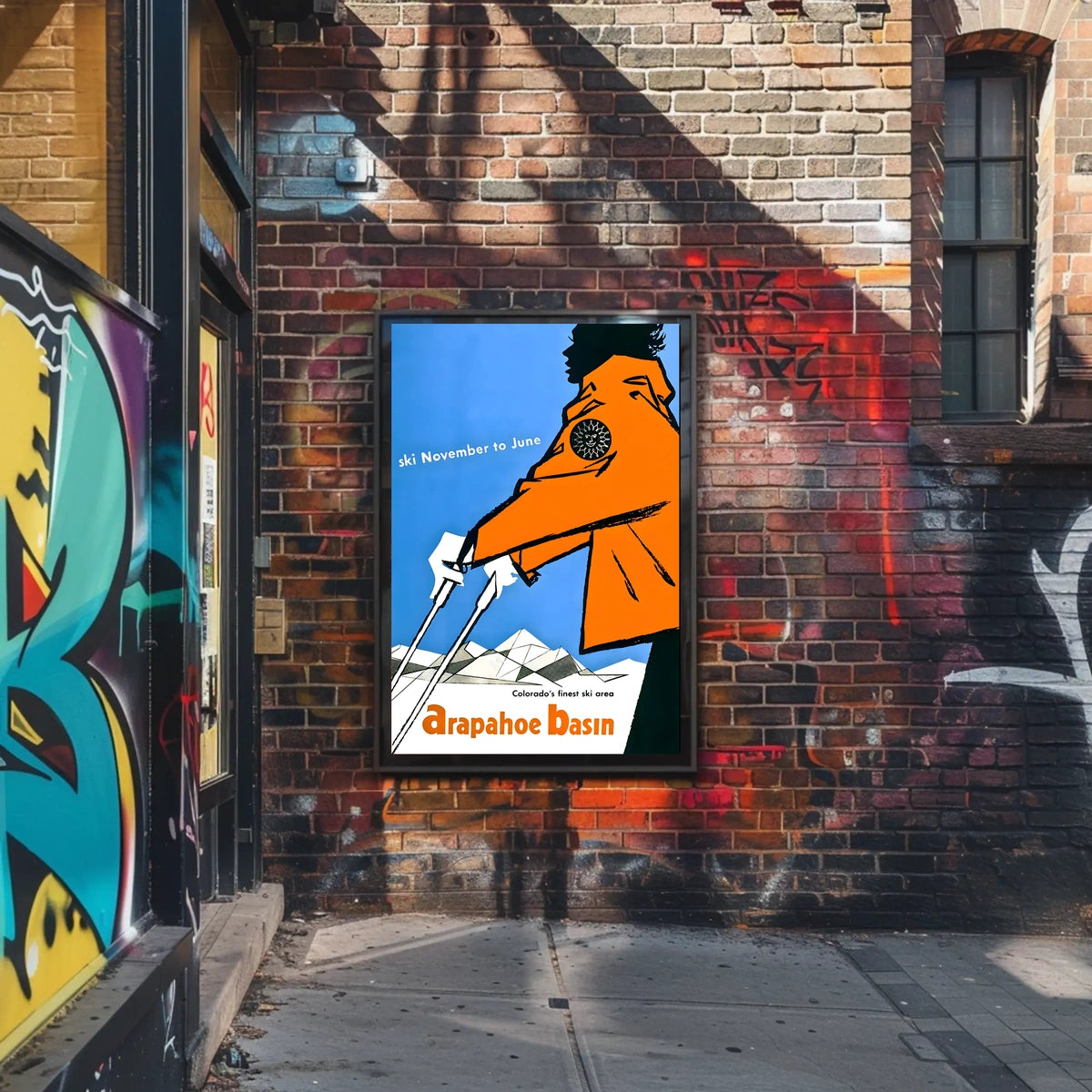 Arapahoe Basin Ski Poster