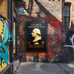 George Washington First President Poster PosterGoat
