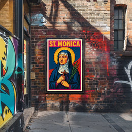 St. Monica Poster