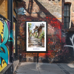 Scenic Korea Poster PosterGoat