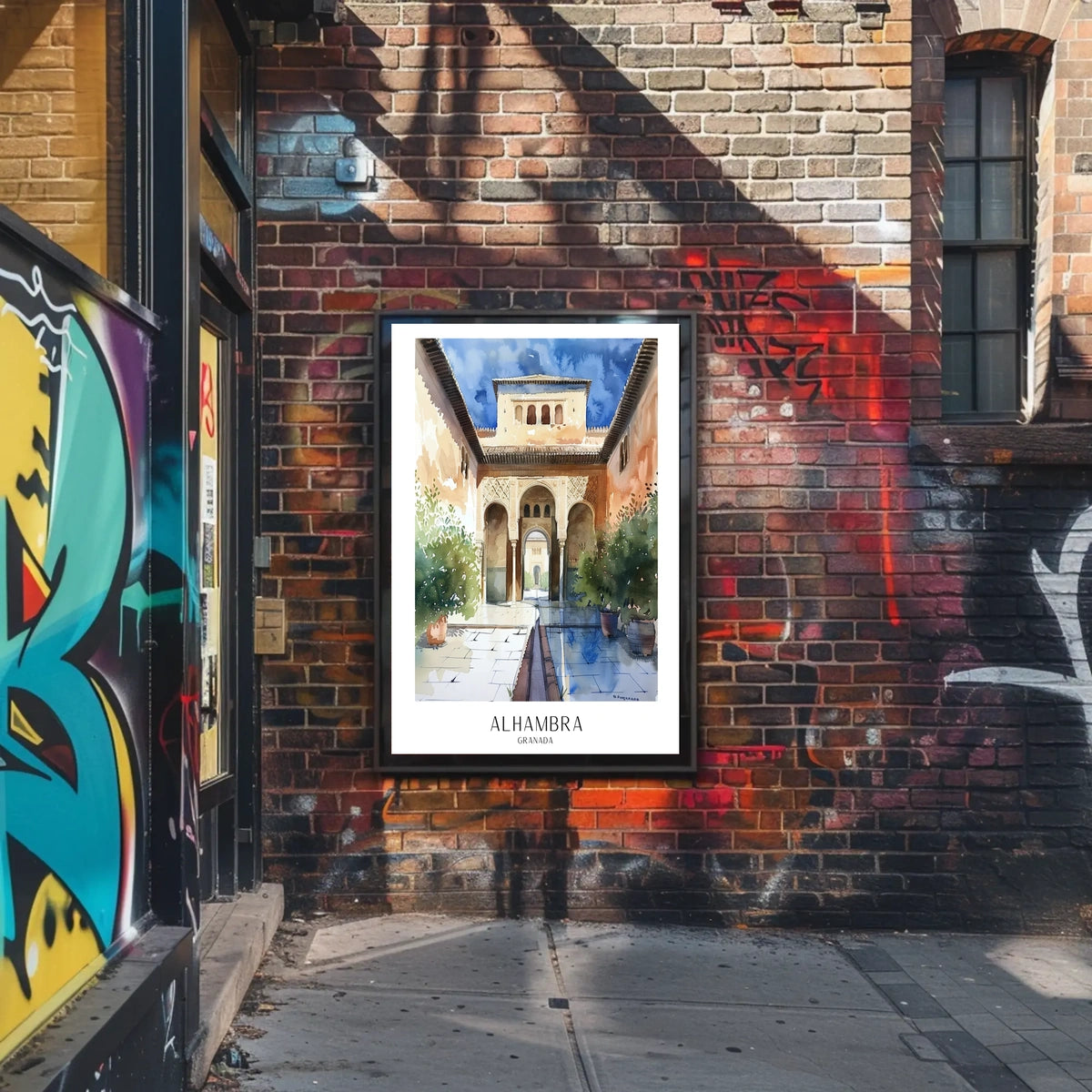 Alhambra Granada Poster