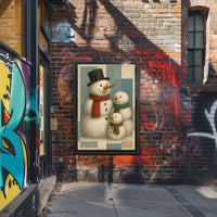 Winter Wonderland Snowmen Poster